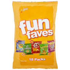 Fun Faves 18 Pack 324g